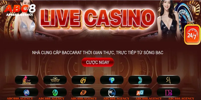 Casino ABC8 là nơi luôn mang đến những trải nghiệm giải trí tuyệt vời