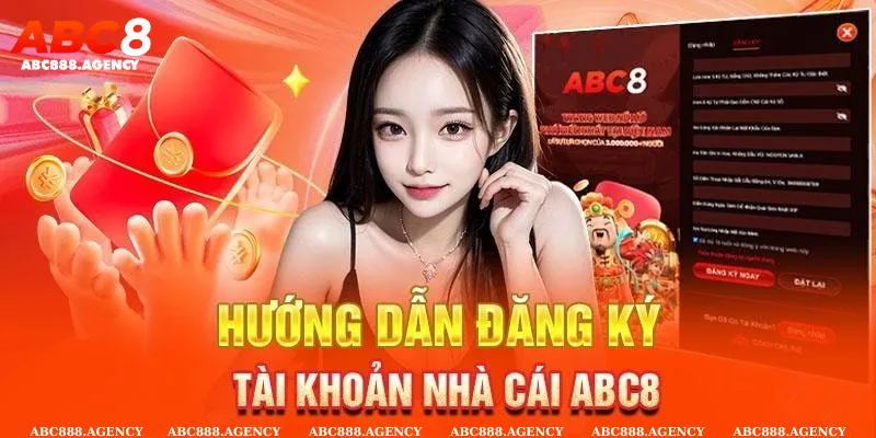 Kiểm tra thông tin để gửi là hoàn tất việc đăng ký ABC8