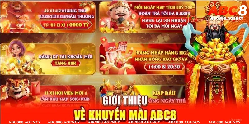 Giới thiệu về ưu đãi tại nhà cái abc8